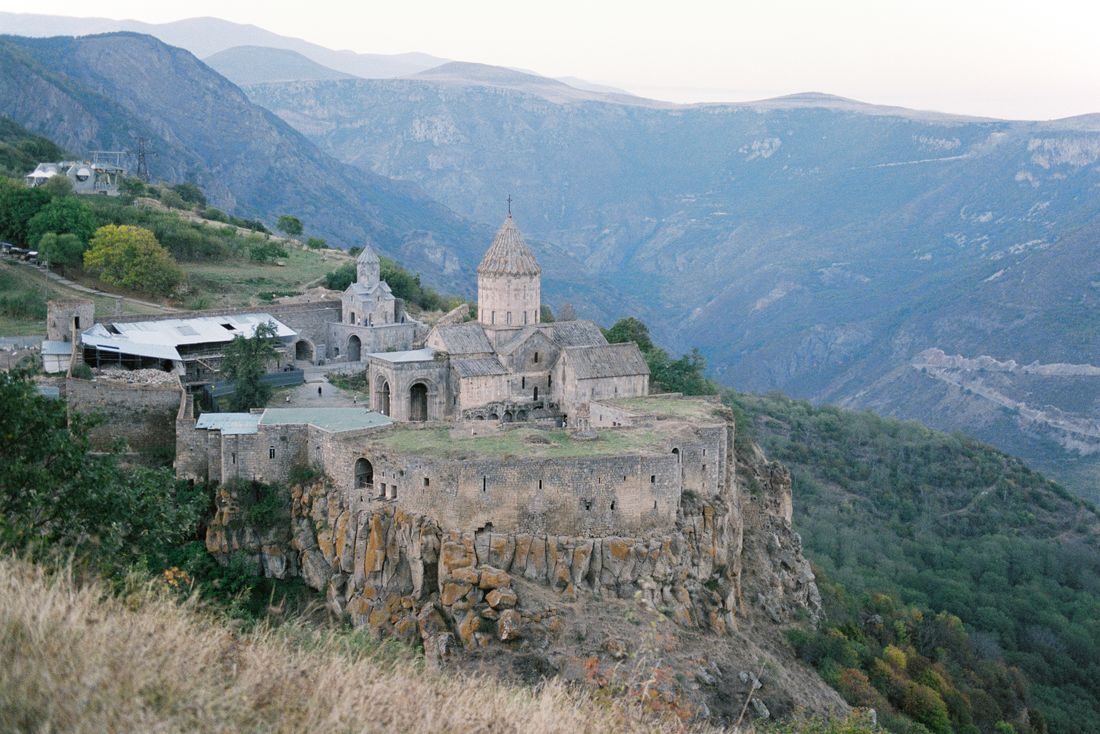 Monastery on a clifftop