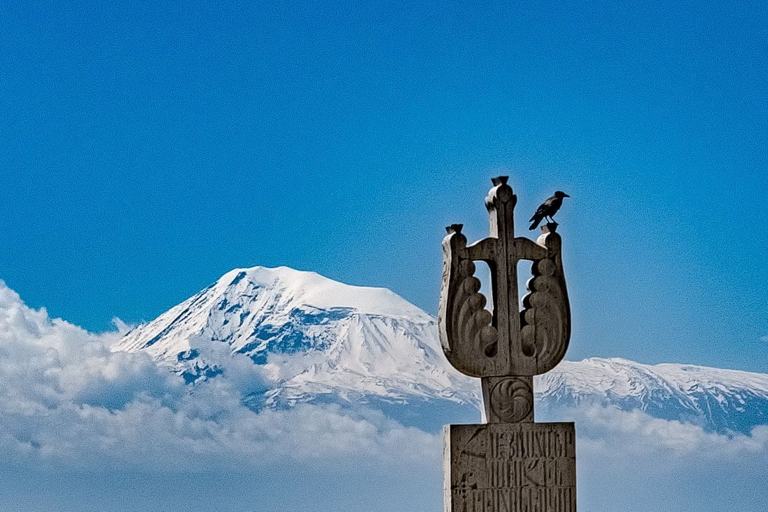 Mount Ararat from Yerevan