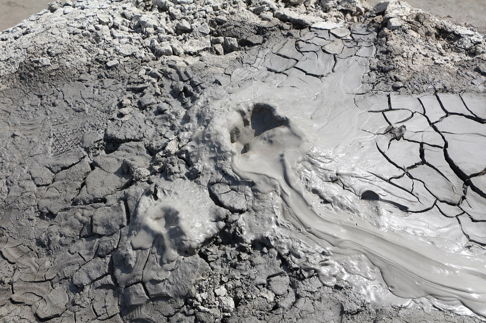Gobustan mud volcanoes