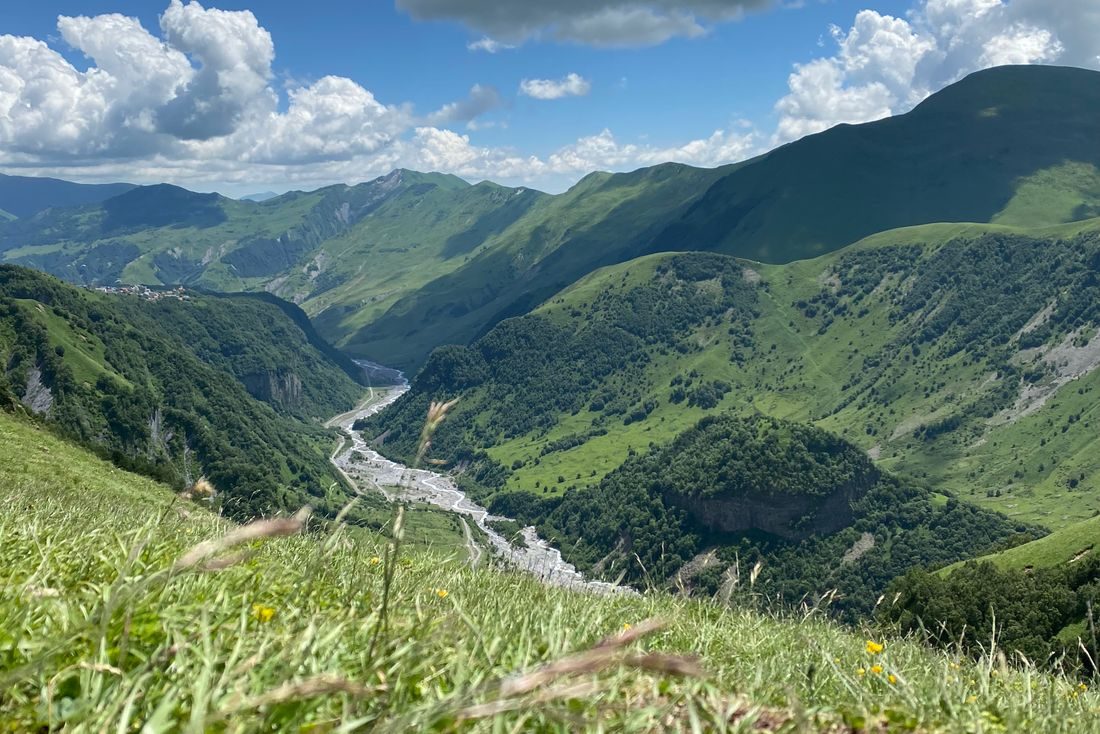 Green valleys of Mtskheta-Mtianeti