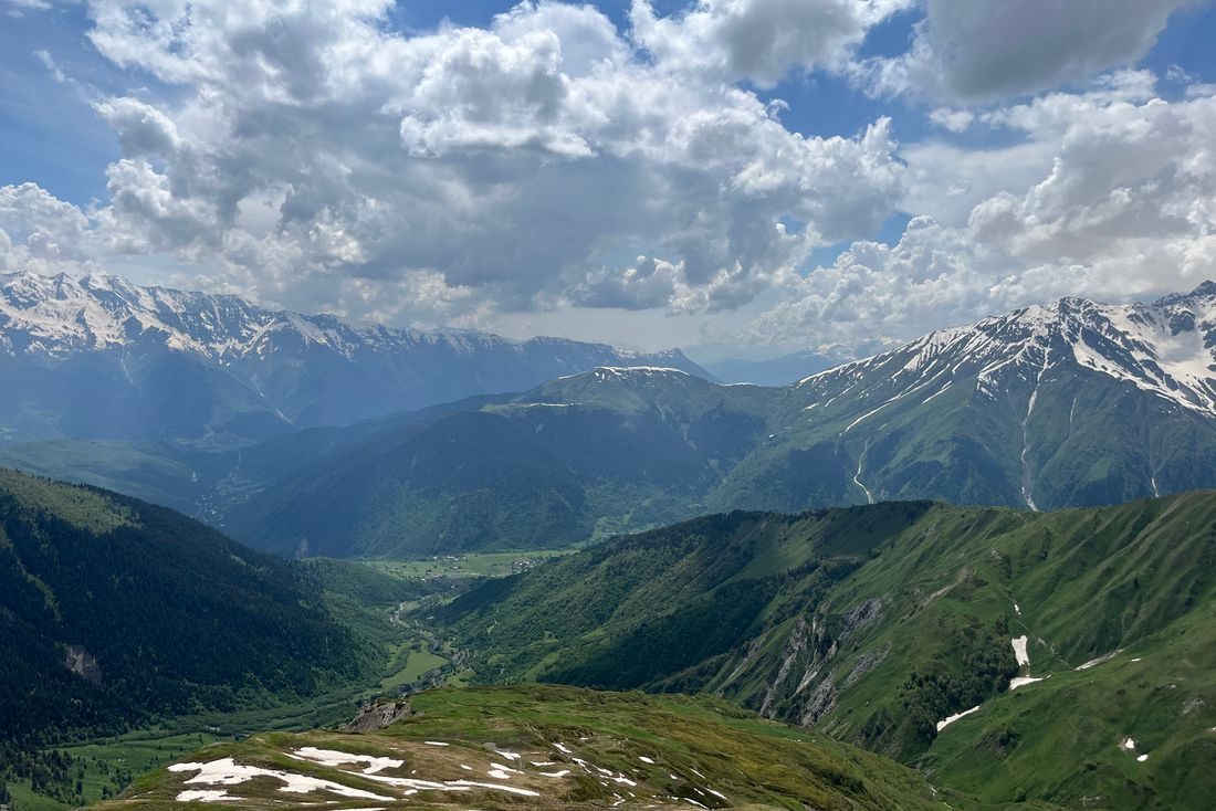 Caucasus panorama