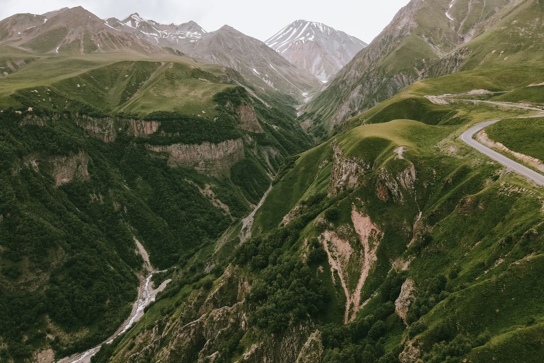 Mtskheta-Mtianeti mountain landscape