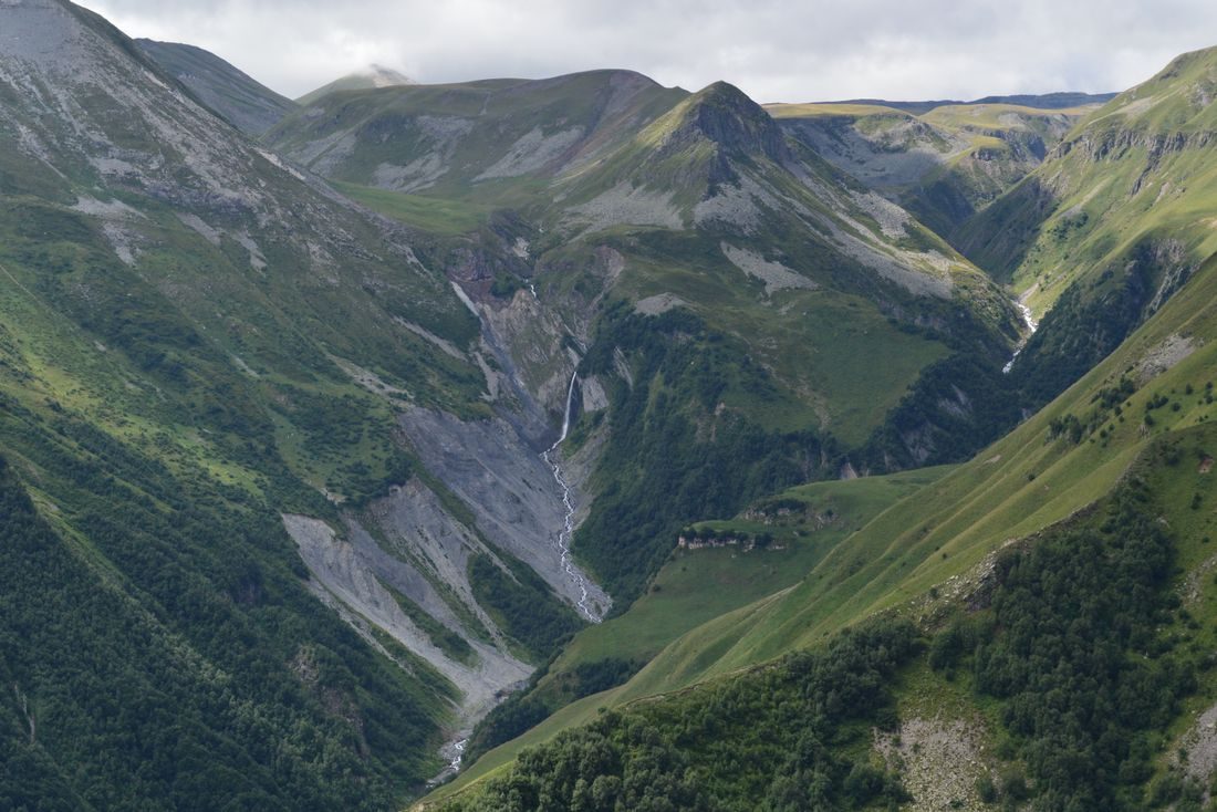 Mountain valley above Tbilisi