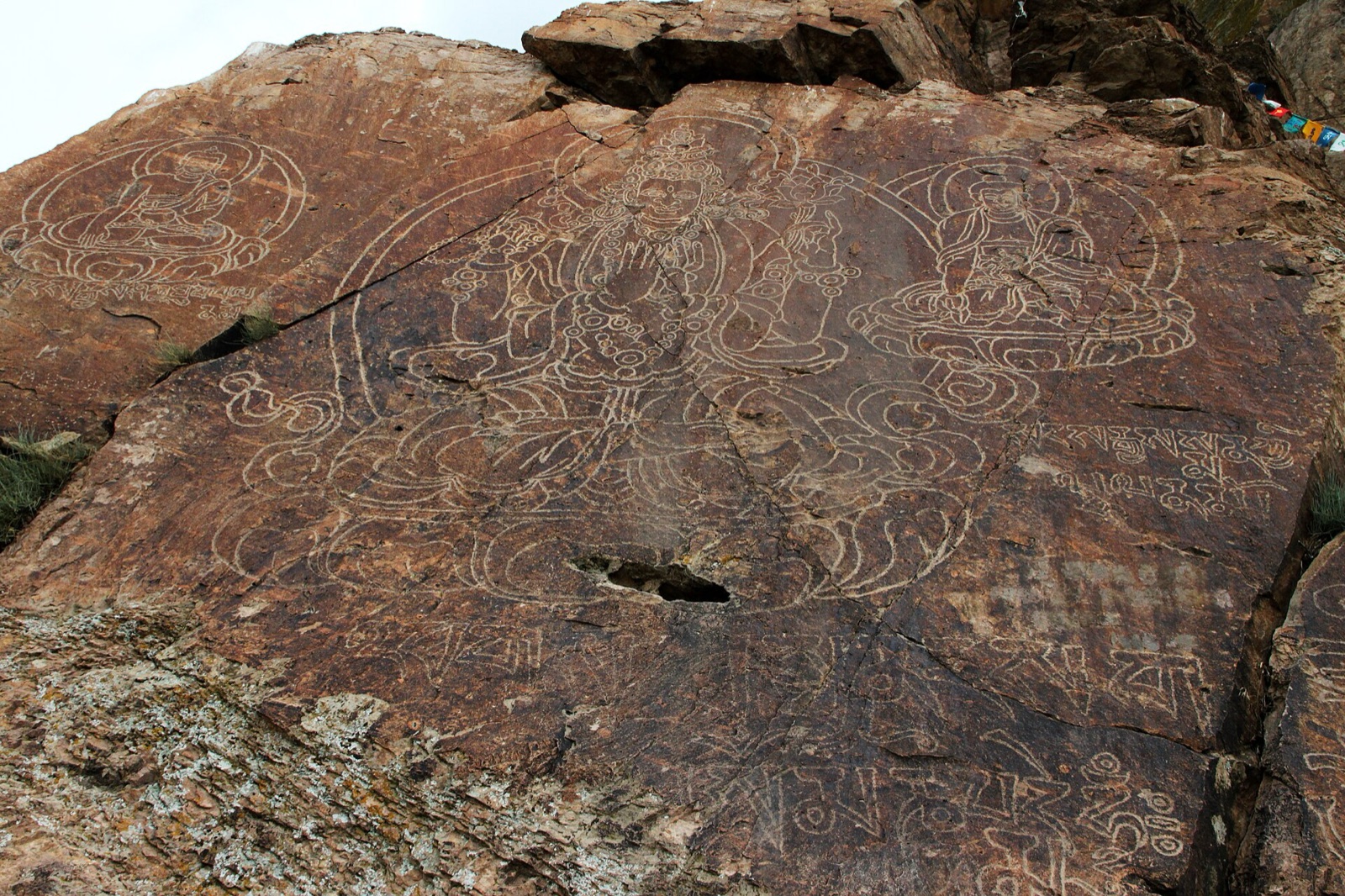 Tamgaly-Tas petroglyphs on the Ili River