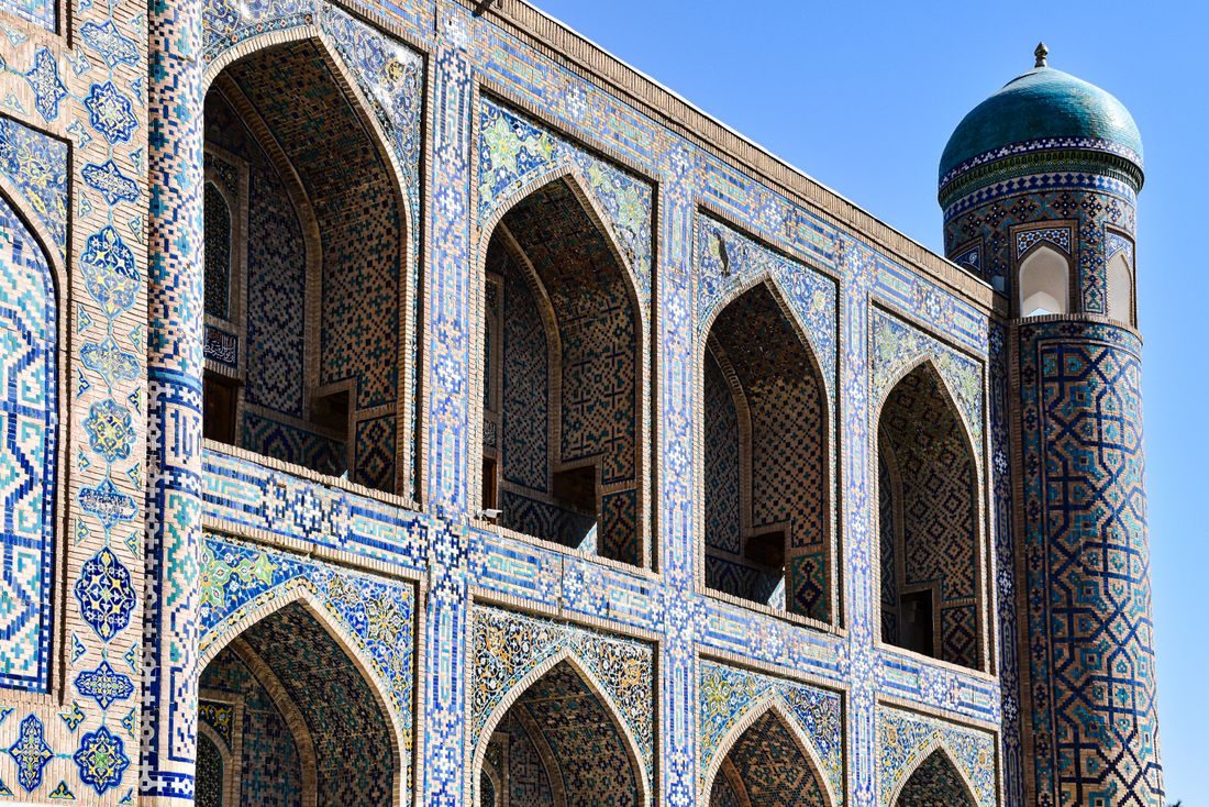 Tilya-Kori Madrasa tiles, Samarkand